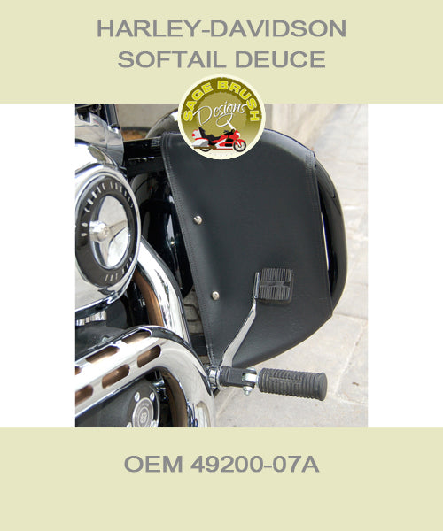 Harley davidson deuce discount saddlebags