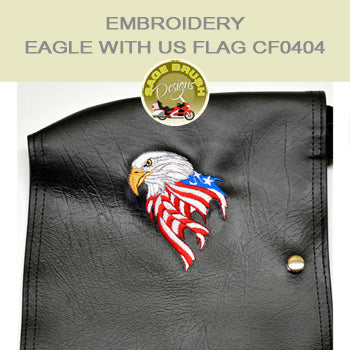USA Flag Punisher Patch, Victory Leathers