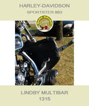 Harley-Davidson Sportster 883, 883 Custom, and Iron 883 Engine Guard Chaps