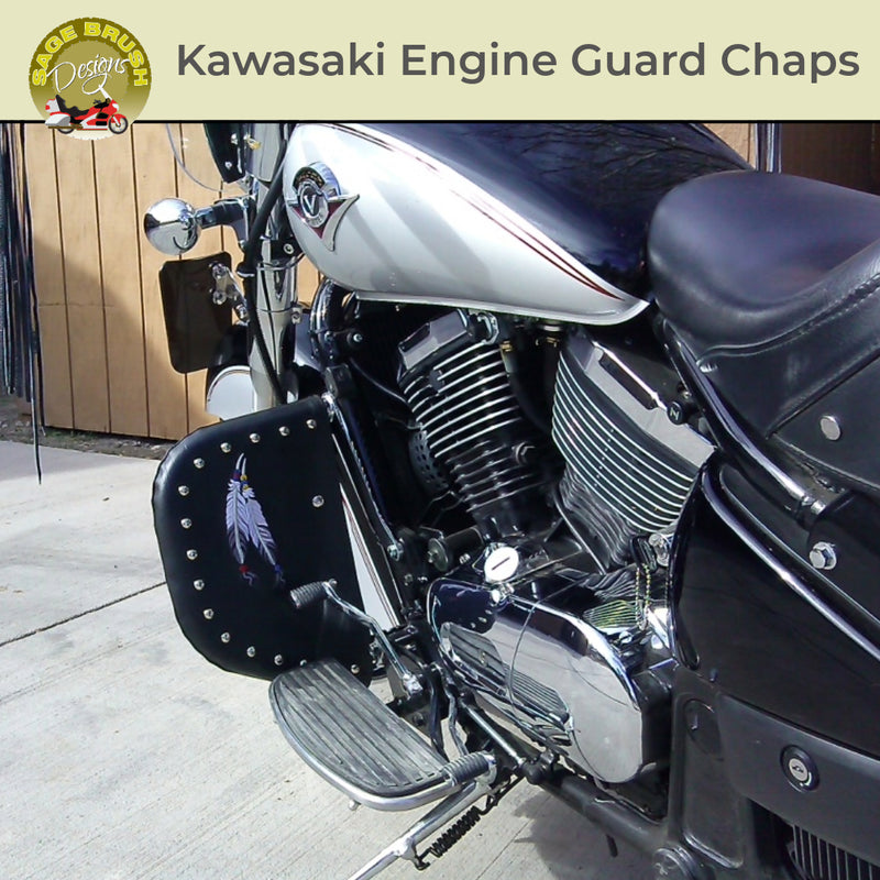 *NEW Kawasaki Engine Guard Chaps