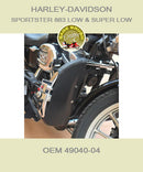 Harley-Davidson Sportster 883 and 1200 Low and Super Low Engine Guard Chaps