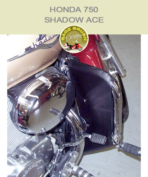 rekruttere samfund landsby Honda 750 Shadow ACE Engine Guard Chaps – sage-brush-designs