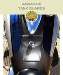 Kawasaki Tank Guards with pocket and concho